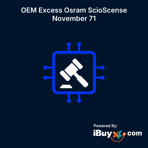 OEM Excess Osram ScioScense November 71