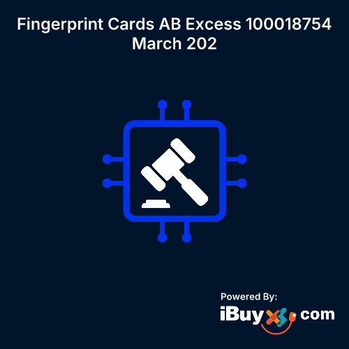 Fingerprint Cards AB Excess 100018754 March 202