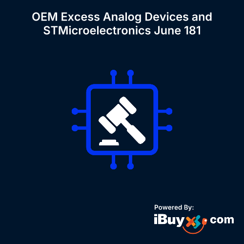 OEM Excess Analog Devices and STMicroelectronics June 181