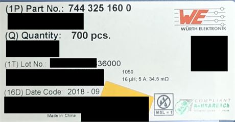 7443251600 Wurth Elektronik