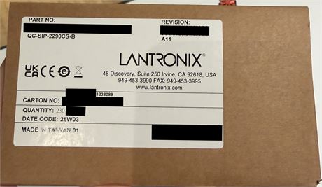 QC-SIP-2290CS-B Lantronix