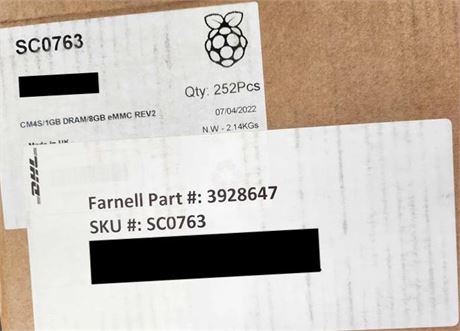 CM4S01008B (SC0763) Raspberry Pi