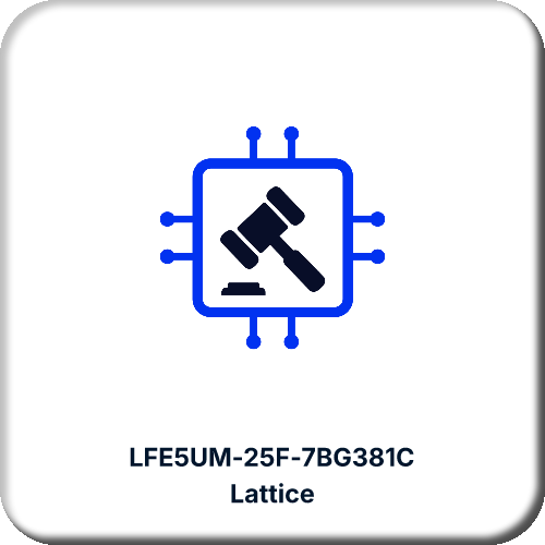 LFE5UM-25F-7BG381C Lattice Semiconductor